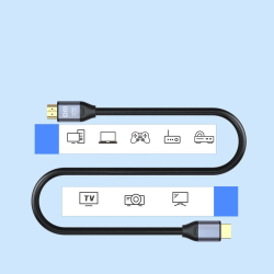 DrPhone HI001 – HDMI 2.0 Kabel - 4K 60HZ HDMI Kabel – High Speed HDMI Kabel – 4K Resolutie – PVC Behuizing – 1.5 Meter