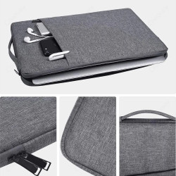 DrPhone S05 Tablet / Laptop Beschermhoes - Cover tot 13 inch – Sleeve met handvat - Zwart