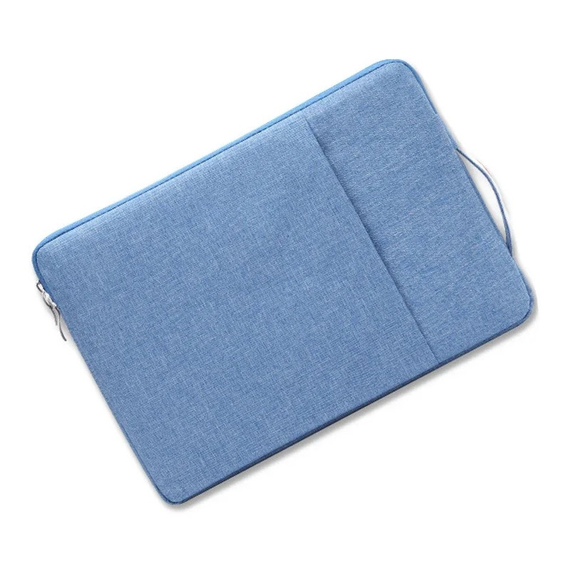 DrPhone S05 Tablet / Laptop Beschermhoes - Cover tot 15.6 inch – Sleeve met handvat - Lichtblauw