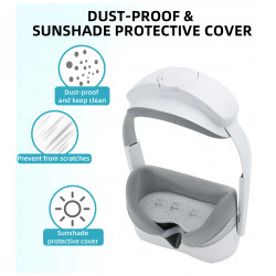 DrPhone VirtuGuard PicoShade 4 - Duurzaam Materiaal - Stof Weerhoudend - Beschermt Tegen Krassen - Grijs