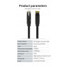 DrPhone SwiftStream - 5 Meter - Gigabit Ethernet Kabel - UTP / Netwerk kabel - RJ45 - 24 AGW - Cat6 - 5 Jaar Garantie - Zwart