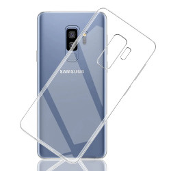 DrPhone TPU Hoesje - Transparant Ultra Dun Premium Soft-Gel Case - Geschikt voor Samsung Galaxy S9 Plus – Transparant