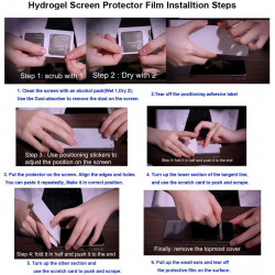 DrPhone HG - Nano Hydro Screenprotector - Verbetering Tempered Glass - Voor Samsung Galaxy S10 - 0.2mm - Volledige Dekking