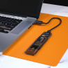 LUXWALLET TurboDriveBox - Type-C - M.2 SSD NVMe - USB 3.1 - Geschikt Voor Laptops - Aluminium - Zwart