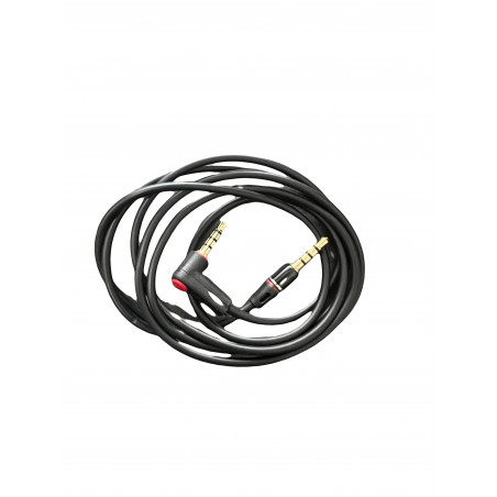 DrPhone 3.5mm Jack Aux - Audio kabel - 90 graden haakse stekker - 3.5mm jack naar 3.5mm jack - Zwart