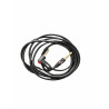 DrPhone 3.5mm Jack Aux - Audio kabel - 90 graden haakse stekker - 3.5mm jack naar 3.5mm jack - Zwart
