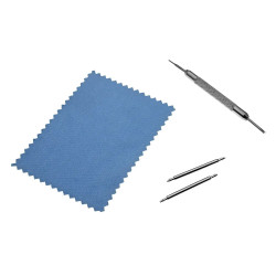 DrPhone SteelLink - 20mm - Elastische Metalen Band - Comfortabel - Universeel - Horlogeband - Zilver