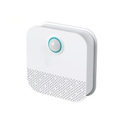 DrPhone CleanAir - 4000Mah Slimme Kattenbak Geurverwijderaar - Kattenbak Deodorizer- Air Eliminator - Sensor - Wit