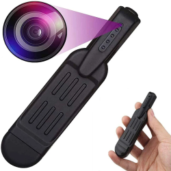 DrPhone CovertInk - Geheime Mini Camera voor Borstzak - Draagbare Pen Camera – 720P - Mini Pen Videorecorder - Zwart