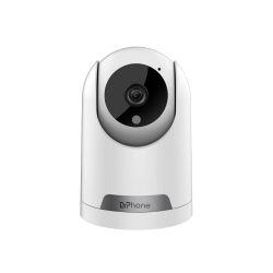 DrPhone ProGuard – Wifi Bewakingscamera – PTZ Camera – Infrarood Nachtzicht – Draadloze Beveiligingscamera – Twee Weg Audio