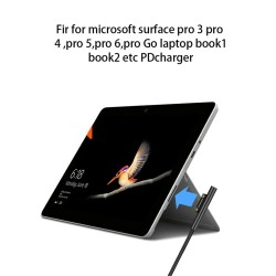 DrPhone SPA1 Type C PD Oplaadkabel - Adapter / Converter 15V/3A - USB C vrouwelijk - Geschikt voor de Surface