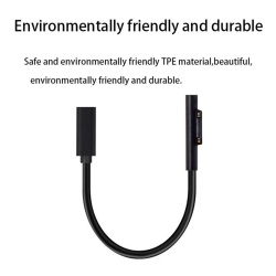 DrPhone SPA1 Type C PD Oplaadkabel - Adapter / Converter 15V/3A - USB C vrouwelijk - Geschikt voor de Surface