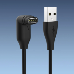 DrPhone G4 USB Kabel – 90 Graden Elleboog Oplaadkabel Geschikt voor o.a Garmin Fenix, Venu etc