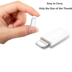 DrPhone VoltSync C2L - Lightning naar USB C Vrouwelijk Adapter – Data + Opladen - 480Mbps – USB-C Input