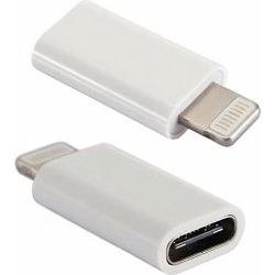 DrPhone VoltSync C2L - Lightning naar USB C Vrouwelijk Adapter – Data + Opladen - 480Mbps – USB-C Input