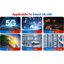 DrPhone CAT8 Patch Kabel - Ethernetkabel - 40Gbps 2000Mhz - High Speed Rj45 Internet Netwerkkabel – Zwart – 25M