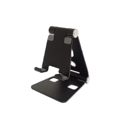 DrPhone EX02 Aluminium Smartphone Standhouder – Opvouwbaar -  270 Graden - Universeel voor Smartphones van 3 tot 7 inch
