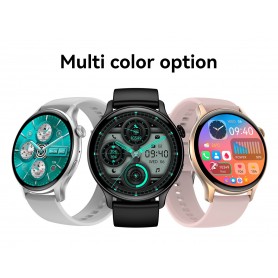 DrPhone DTX Ultra2 – 1.43 Inch AMOLED Smartwatch – Mobiele App – Always On  – Zuurstof/Hartslag/Bloeddruk meter - Zwart