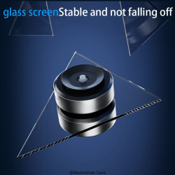 DrPhone SteadyMag - Elektrische Autotelefoonhouder – 65 Kpa Zuigkracht – Geschikt voor Smartphone / Tablet -Zwart