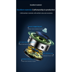 DrPhone SteadyMag - Elektrische Autotelefoonhouder – 65 Kpa Zuigkracht – Geschikt voor Smartphone / Tablet -Zwart