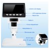 DrPhone MicroView Pro - Digitale 1000x Microscoop met 1080P HD - 4.3 Inch LCD - 12 Talen - Computer Ondersteuning