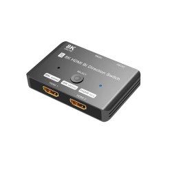 DrPhone HDMIfinity - Ultra HD: 8K HDMI Bi-Richting Schakelaar/Splitter - 120HZ / HDR10+ Geschikt voor o.a. PS5 en Xbox