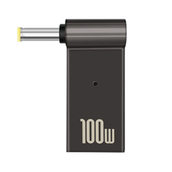 DrPhone PowerLink - 100W USB-C Naar 5,5 mm x 2,5 mm DC Laptop Oplaadadapter - Laptop Oplaadadapter - 100W PD Power Oplader