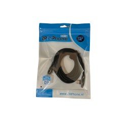 DrPhone USB C naar USB C Oplaadkabel - 240W – PD 3.1 – E-marker chip - 90° Elleboog Datakabel – Ondersteunt CarPlay - 1M