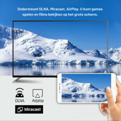 DrPhone GPU1 – Android Mediaspeler - 4GB RAM 32GB Opslag – FULL HD TV – TV Box - TV Speler - Android 10.0 – 2.4 / 5.0G WIFI