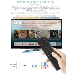 DrPhone GPU1 – Android Mediaspeler - 4GB RAM 32GB Opslag – FULL HD TV – TV Box - TV Speler - Android 10.0 – 2.4 / 5.0G WIFI