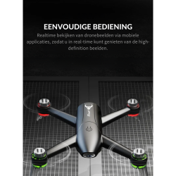 LUXWALLET SG-ProX V2 - Camera Drone Beginner / Kids – 480P Dual-Camera - Opstijgen en Landen Met Eén Knop
