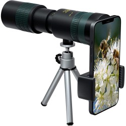 DrPhone Mono5 Monoculaire Telescoop Met Smartphonehouder - 8-24X30mm - HD Telescoop – Draagbaar + Tripod