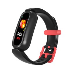 DrPhone KidsTime X13 – Smartwatch Voor Kinderen – IP68 Waterdichte Smartwatch – Hartslagmonitor – Slaapmonitoring - Zwart