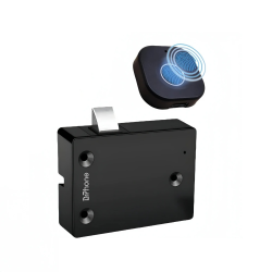 DrPhone LockMate - Slim Vingerafdruk Lade Slot | Elektronisch Kastslot | Sleutelloos Meubelslot met Ingebouwde Batterij