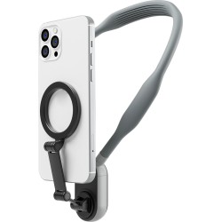 DrPhone MagNeck - Magnetische Selfie Telefoonhouder – Handsfree – POV/Vlog – Meegeleverde Magnetische Ring