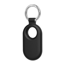 DrPhone Beschermhoes – Siliconen Case - Schokbestendig  - Anti-kras - Geschikt voor Galaxy SmartTag 2 Tracker Met Sleutelhanger