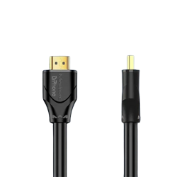 DrPhone HDMI 2.0 Kabel – 4K/60Hz HDR 3D – 18Gbps – 1080P/2160P – Vergulde Connectoren – Ondersteuning voor 3D, HDR - 1M - Zwart