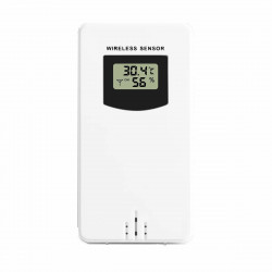 DrPhone WeatherTime SensorX – Draadloze Temperatuur- en Vochtigheidssensor – Voor Binnen & Buiten – Compatibel met WeatherTime
