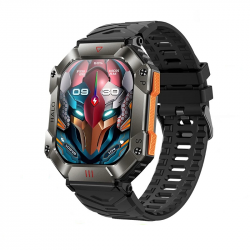 DrPhone ChronoWatchX2 – Robuuste Smartwatch | 2.0" HD | Bluetooth Bellen | Hoogtemeter | IP67 | 100+ Sportmodi