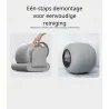DrPhone PurraClean - Elektrische Zelfreinigende Kattenbak met App - Geurfilter en Veiligheidssensoren – Automatische Kattenbak