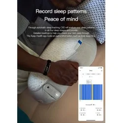 DrPhone ActiFit - 1.1'' AMOLED Scherm - Extra Lichte Activiteiten Tracker - Horloge met 25 Sportmodi