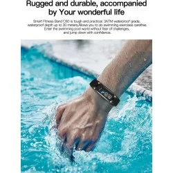 DrPhone ActiFit - 1.1'' AMOLED Scherm - Extra Lichte Activiteiten Tracker - Horloge met 25 Sportmodi