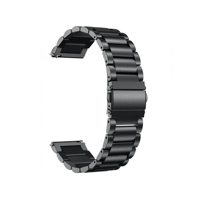 DrPhone ELITE - 20MM Metalen RVS Horlogeband - Perfecte Pasvorm - Inclusief aanpaskit - Universeel