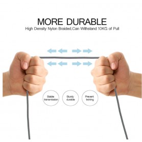 DrPhone Kevlar Pro® - 2 Meter TPE USB-C Kabel + 2 Poorten Thuislader - Voor Type-C Aansluiting (Tablet/Smartphone) - Zwart