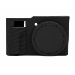 DrPhone CamGuard ZS99 – Siliconen Beschermhoes voor Panasonic Lumix ZS99 – Schokabsorberend – Krasbestendig – Extra