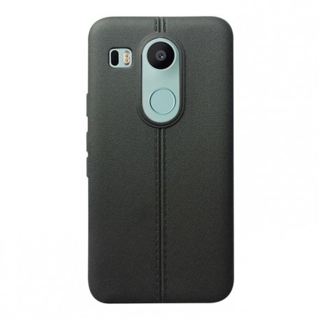 LG Nexus 5X Ultra Dunne TPU Premium Kwaliteit Case Zwart