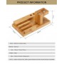 Deluxe Edition Apple Watch 38mm / 42mm Luxe Bamboo Echt Houten Premium Stand Houder / iPhone 6 / SE / 5 / Pennen 