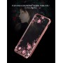 Diamant Crystal iPhone SE / 5S / 5 TPU Premium Case Roze