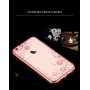 Diamant Crystal iPhone SE / 5S / 5 TPU Premium Case Roze