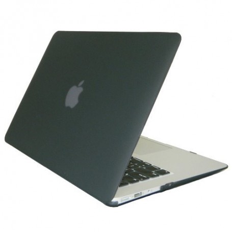 zuigen heerser Generator Macbook Air 13" inch Hard Case Cover Laptop Hoes Tranparant Zwart